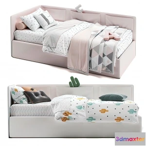 1222132 - Bed 3D Download - Modern Style - 016