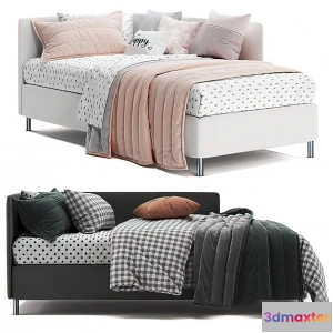 1222154 - Bed 3D Download - Modern Style - 027