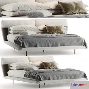 1222158 - Bed 3D Download - Modern Style - 029