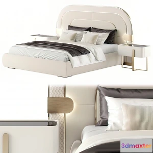 1263940 - Bed 3D Download - Modern Style - 010
