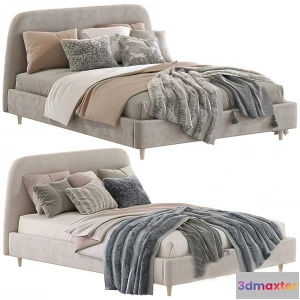 1263954 - Bed 3D Download - Modern Style - 017
