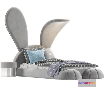 1263980 - Bed 3D Download - Modern Style - 030