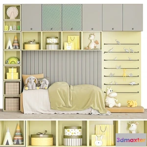 1263990 - Bed 3D Download - Modern Style - 035