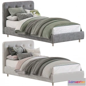 1264000 - Bed 3D Download - Modern Style - 040