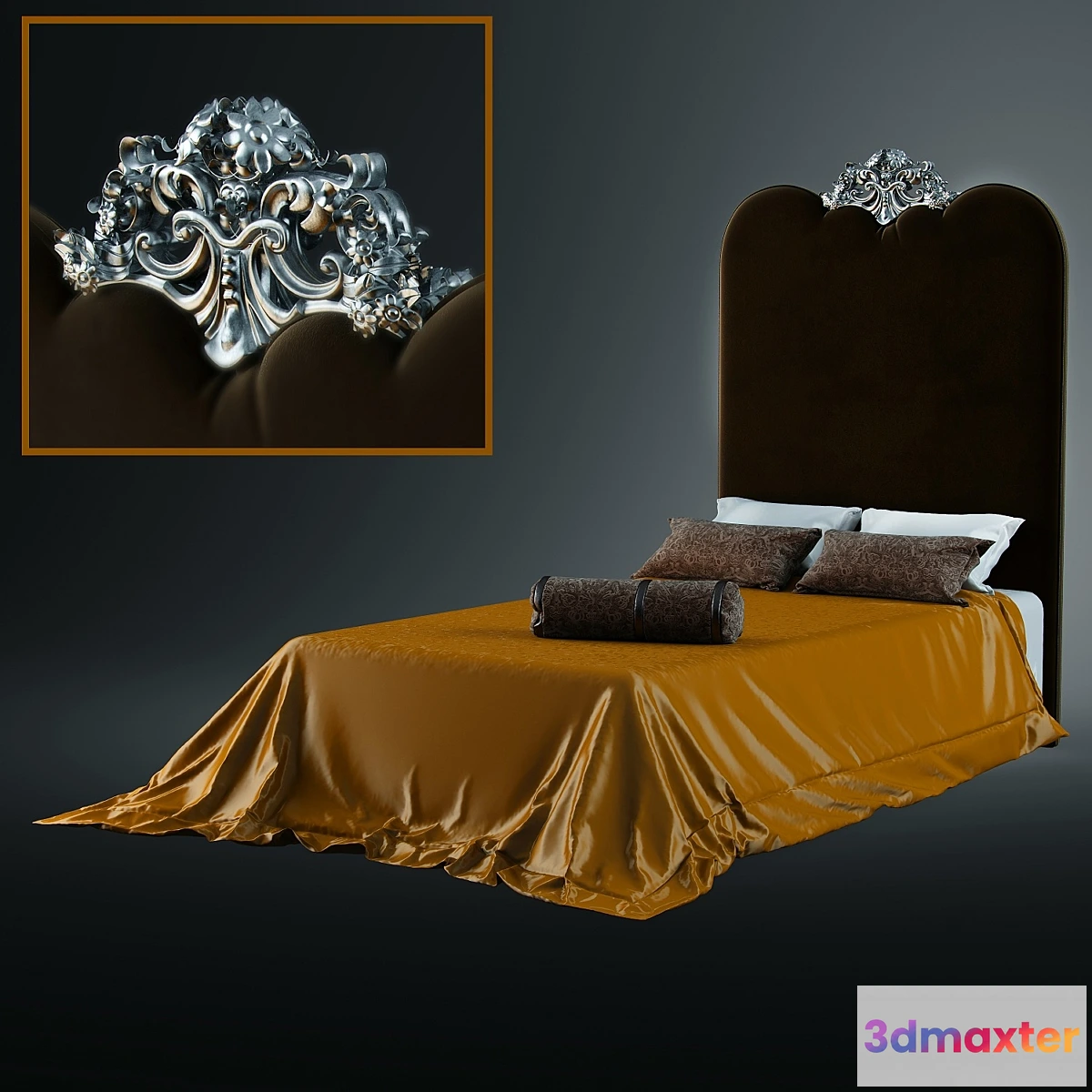 1267317 - CREAZIONI _ Samuele letto 3D Max