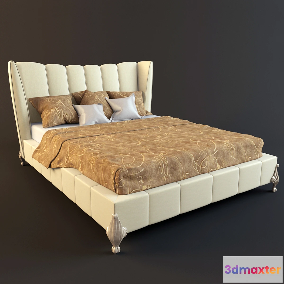 1270637 - UNIQUE bed VOGUE 2 - No.2 3D Max