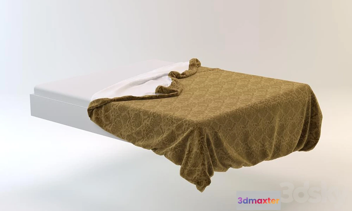 1273854 - Bedspread 3D Max