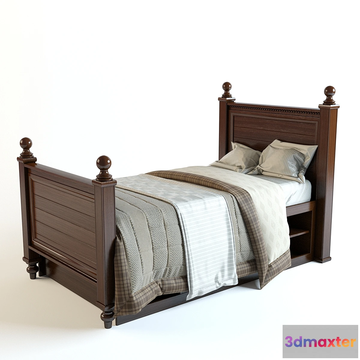 1275928 - Bed Paula Deep 3D Max