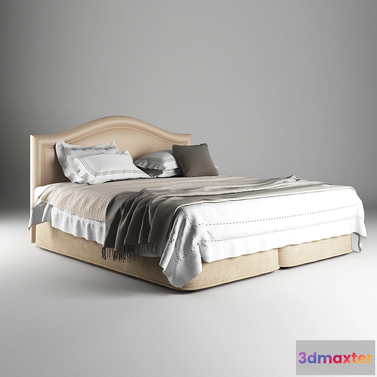 1281638 - Bed VI-Spring Shetland 3D Max