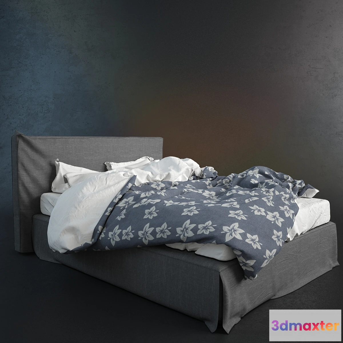 1282414 - Crushed bed - No.2 3D Max