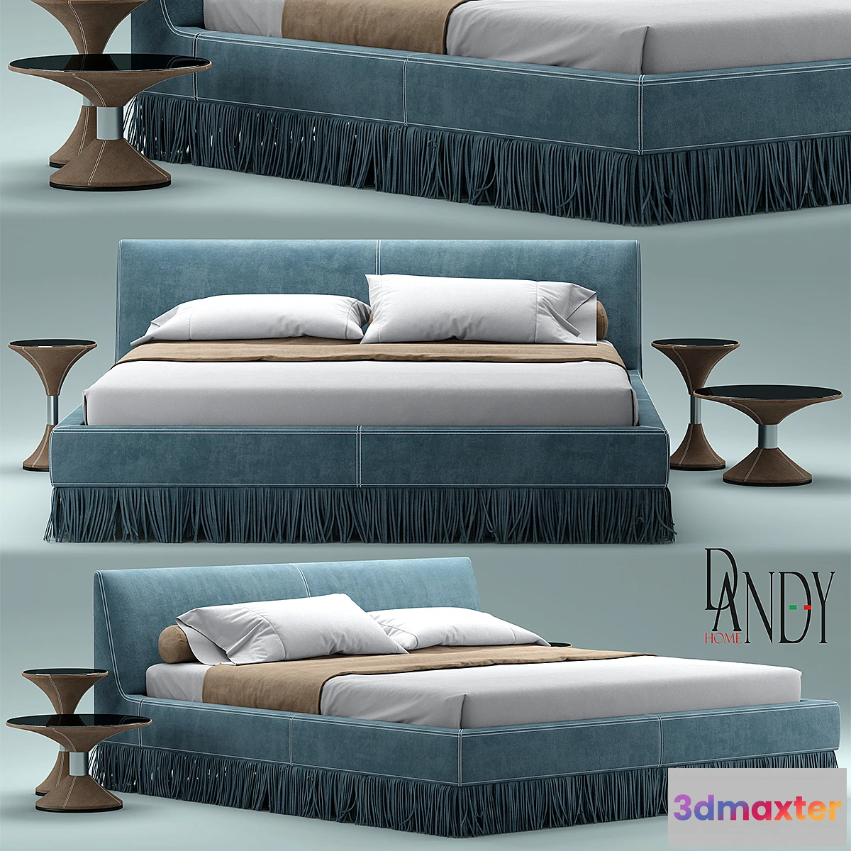 1284412 - Bed Gamma Marilyn bed 3D Max