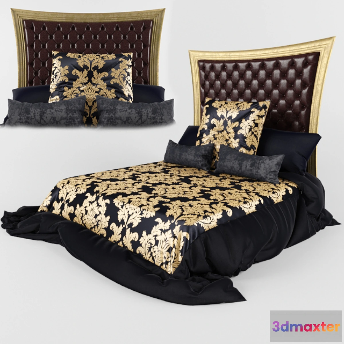 1286762 - Bed Marilyn Mantellassi 3D Max