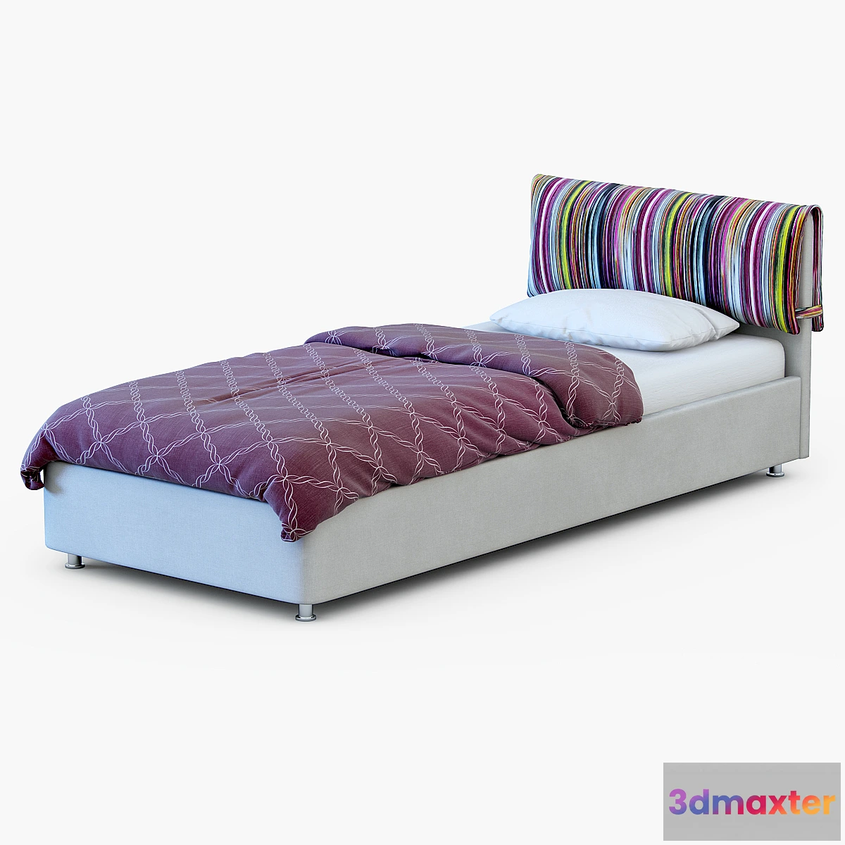 1287504 - Bed Box Spring 3D Max