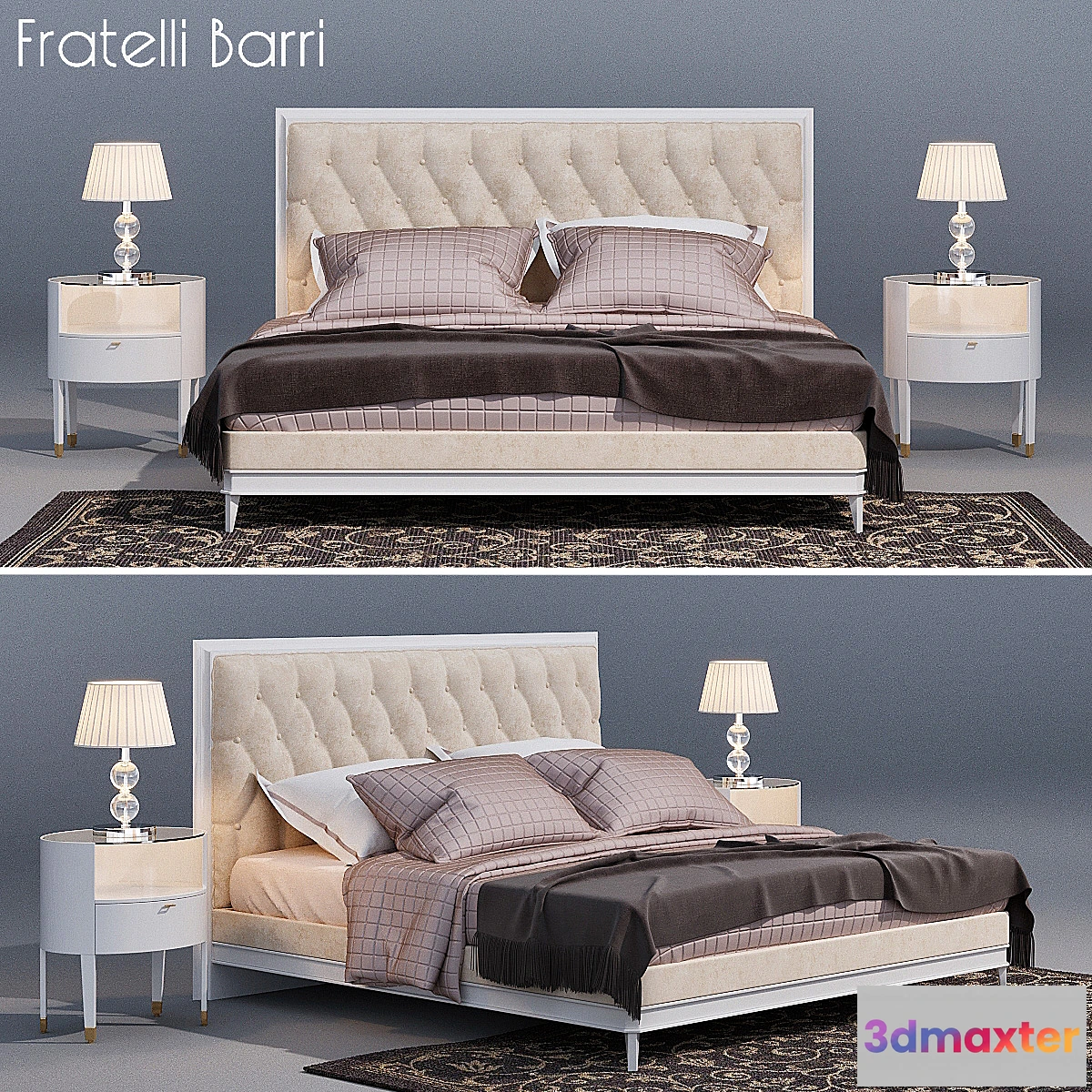 1288420 - Bed Fratelli Barri Mestre 3D Max