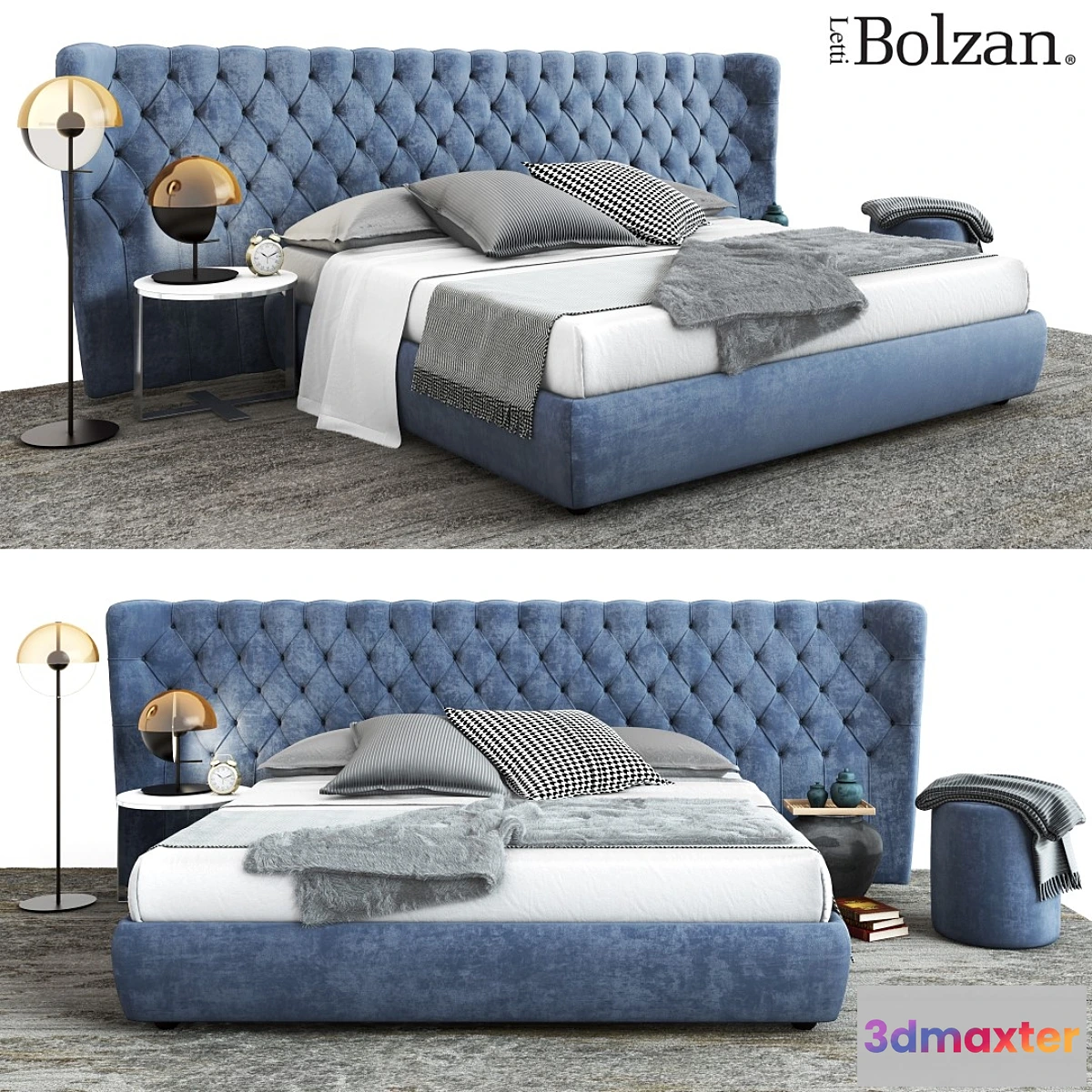 1289614 - Bolzan Letti Selene extra large 3D Max