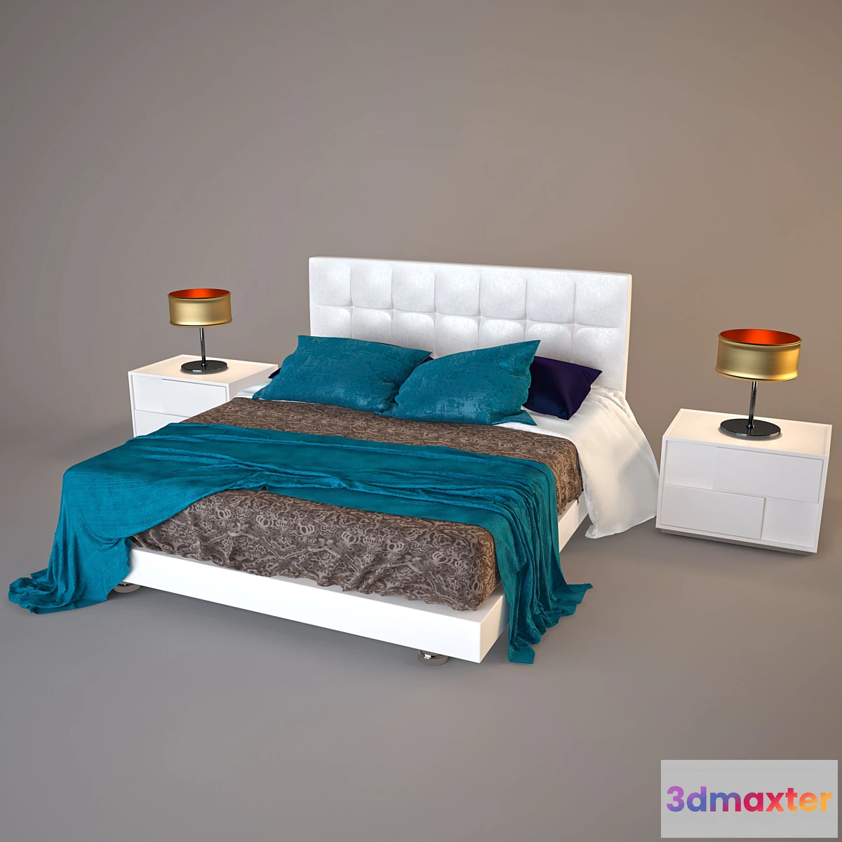 1290148 - Bed Fimes soft - No.2 3D Max