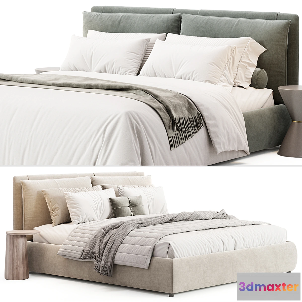 1293263 - BLEND Bed by Diotti 3D Max