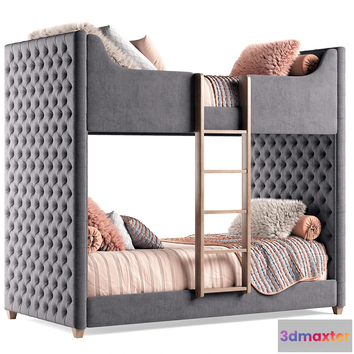 1295116 - RH Devyn Bed 3D Max