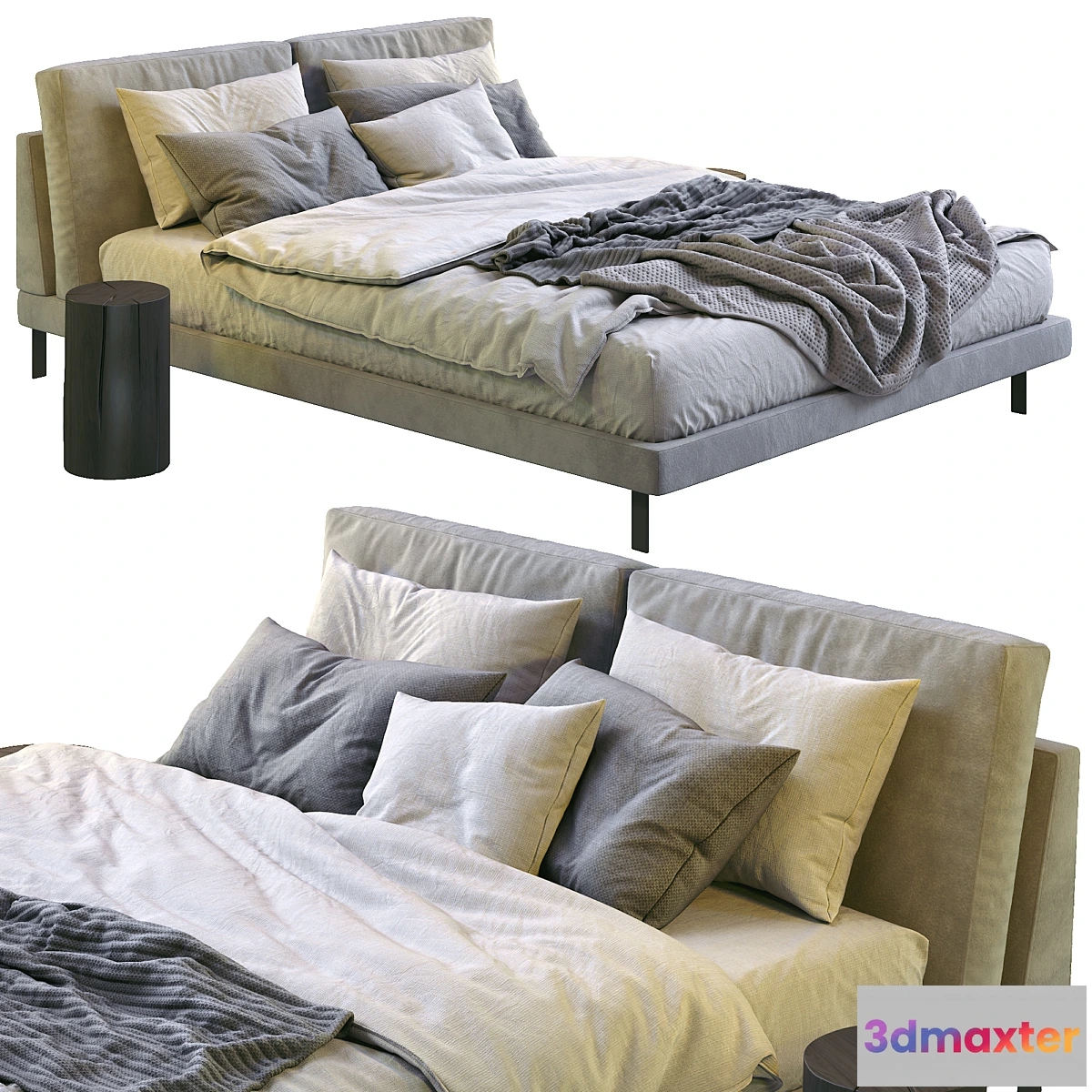 1301181 - Alivar Bed LADY B - No.2 3D Max