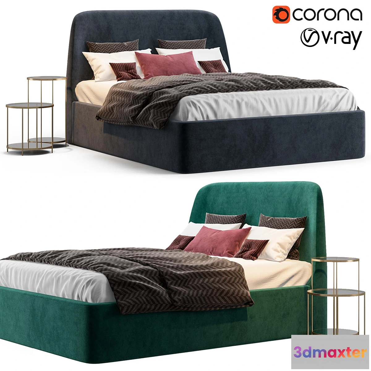 1301794 - Dalty bed - No.2 3D Max