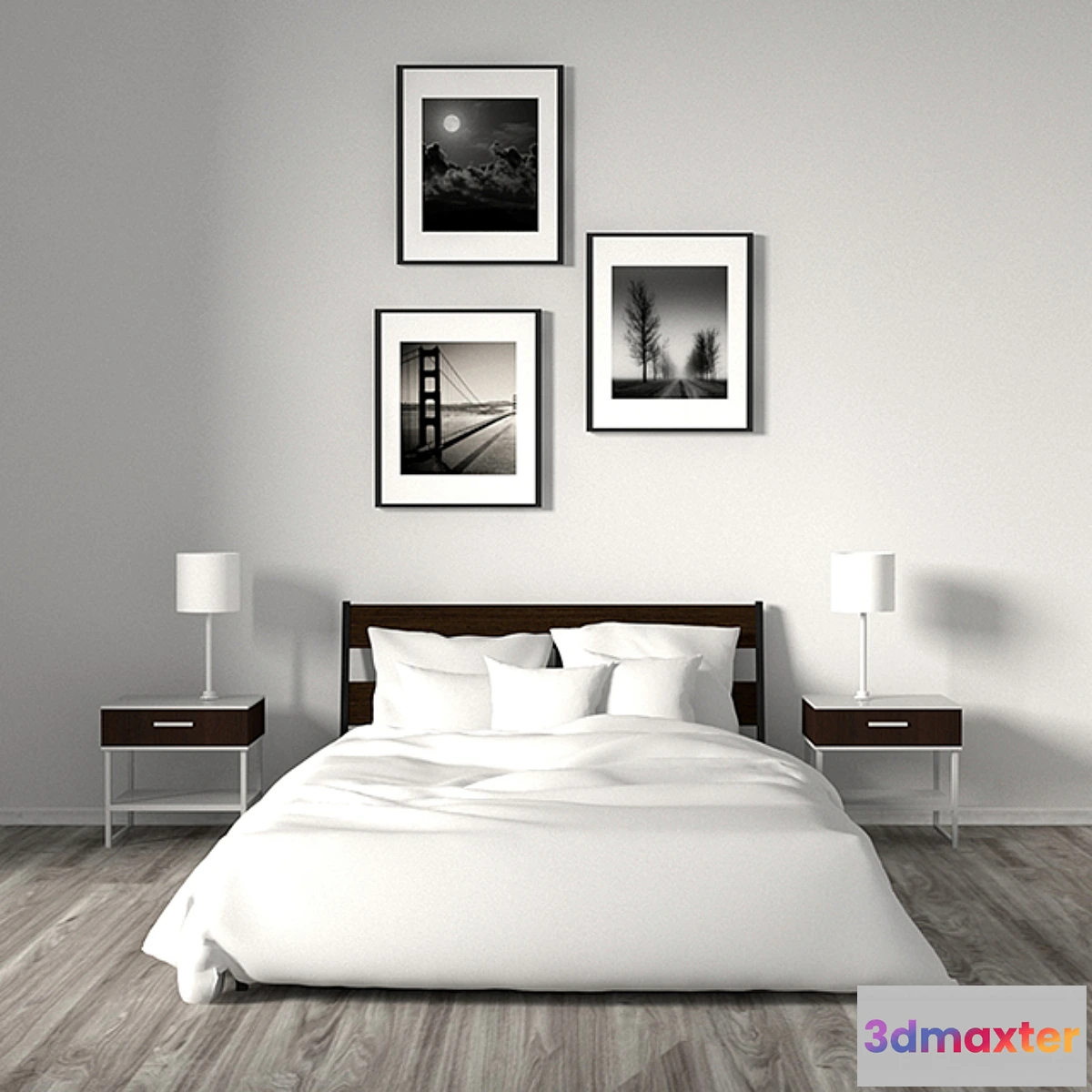 1302299 - Bed TRISILE 3D Max