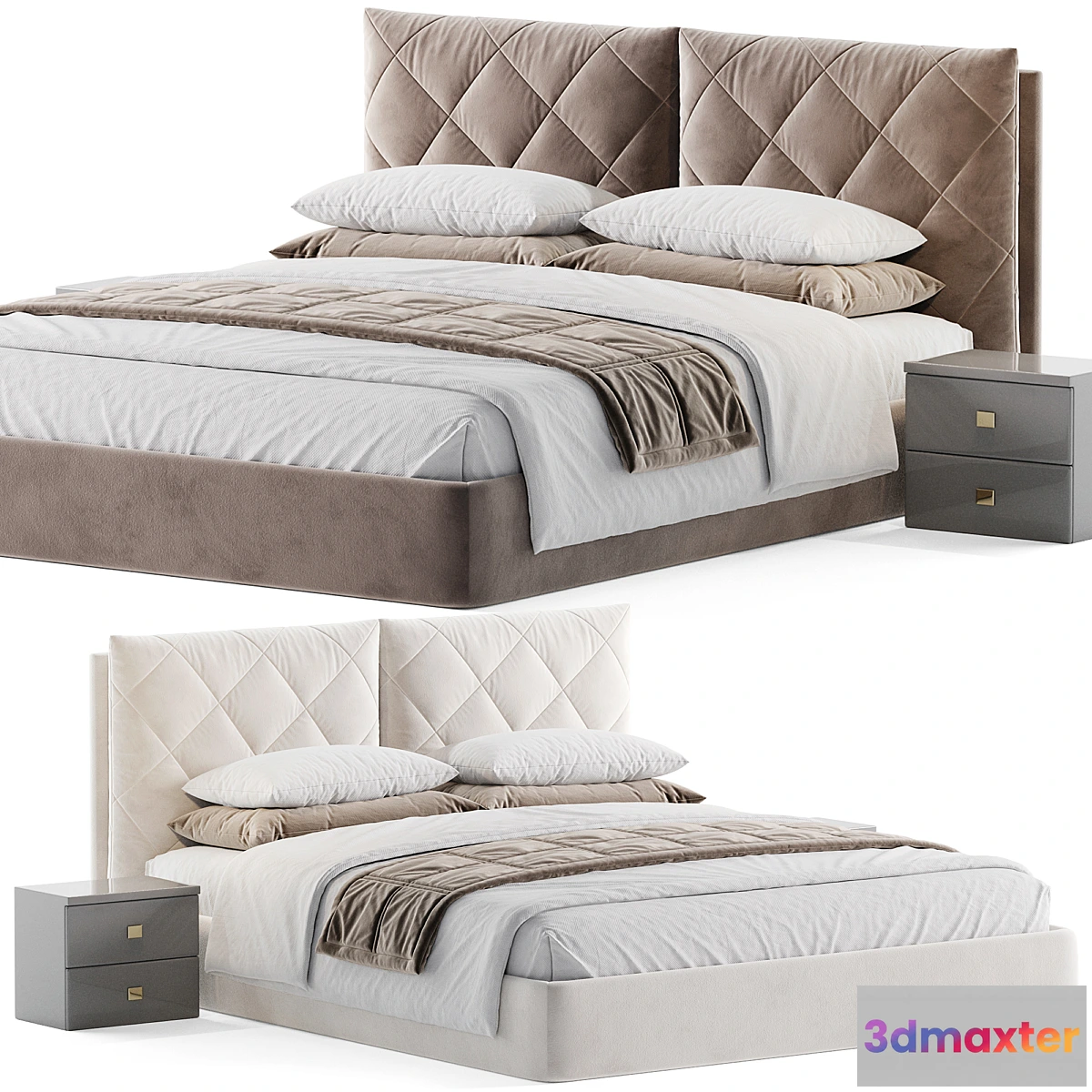 1302978 - Felis Allen Bed 3D Max