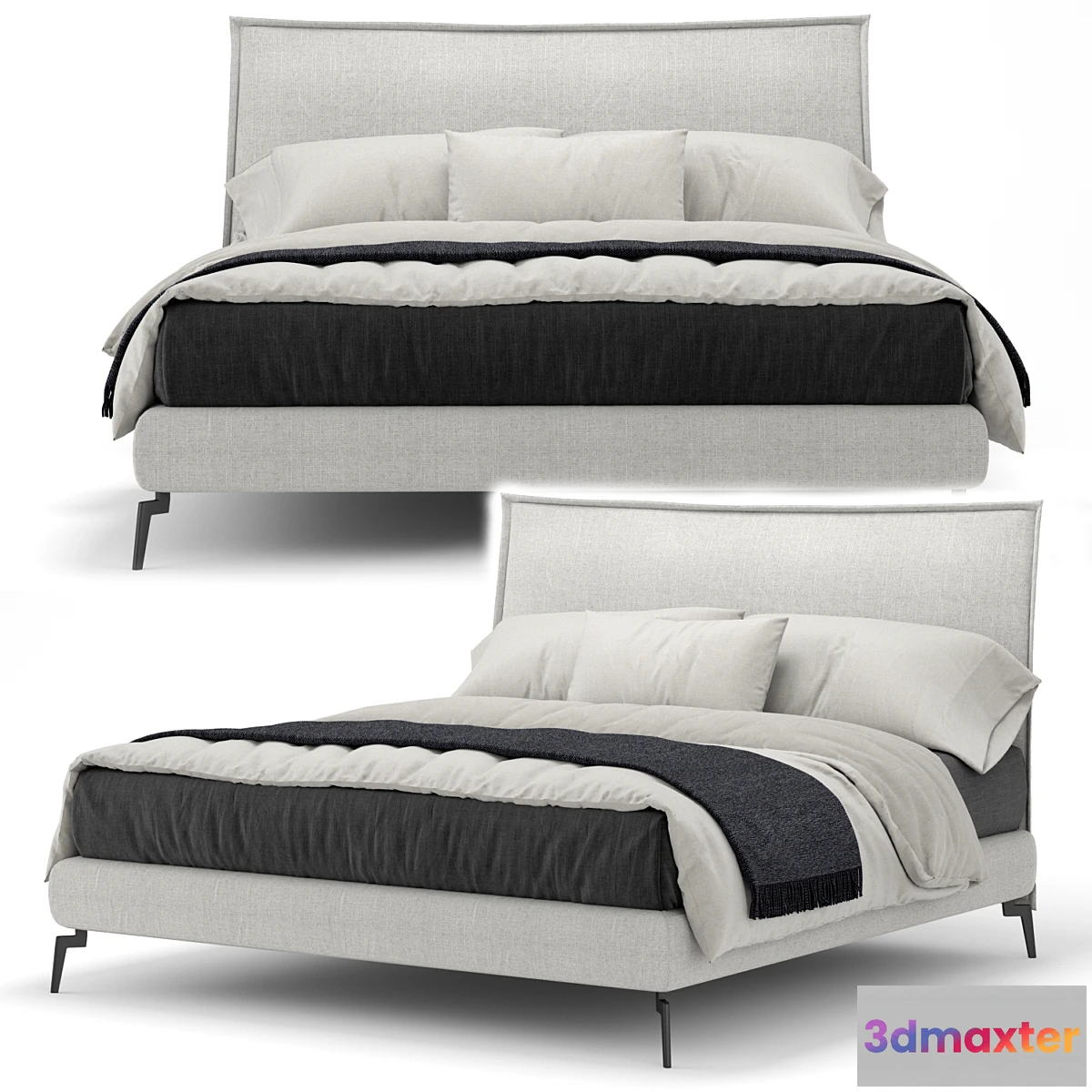 1305928 - Bed Francis Alf 3D Max