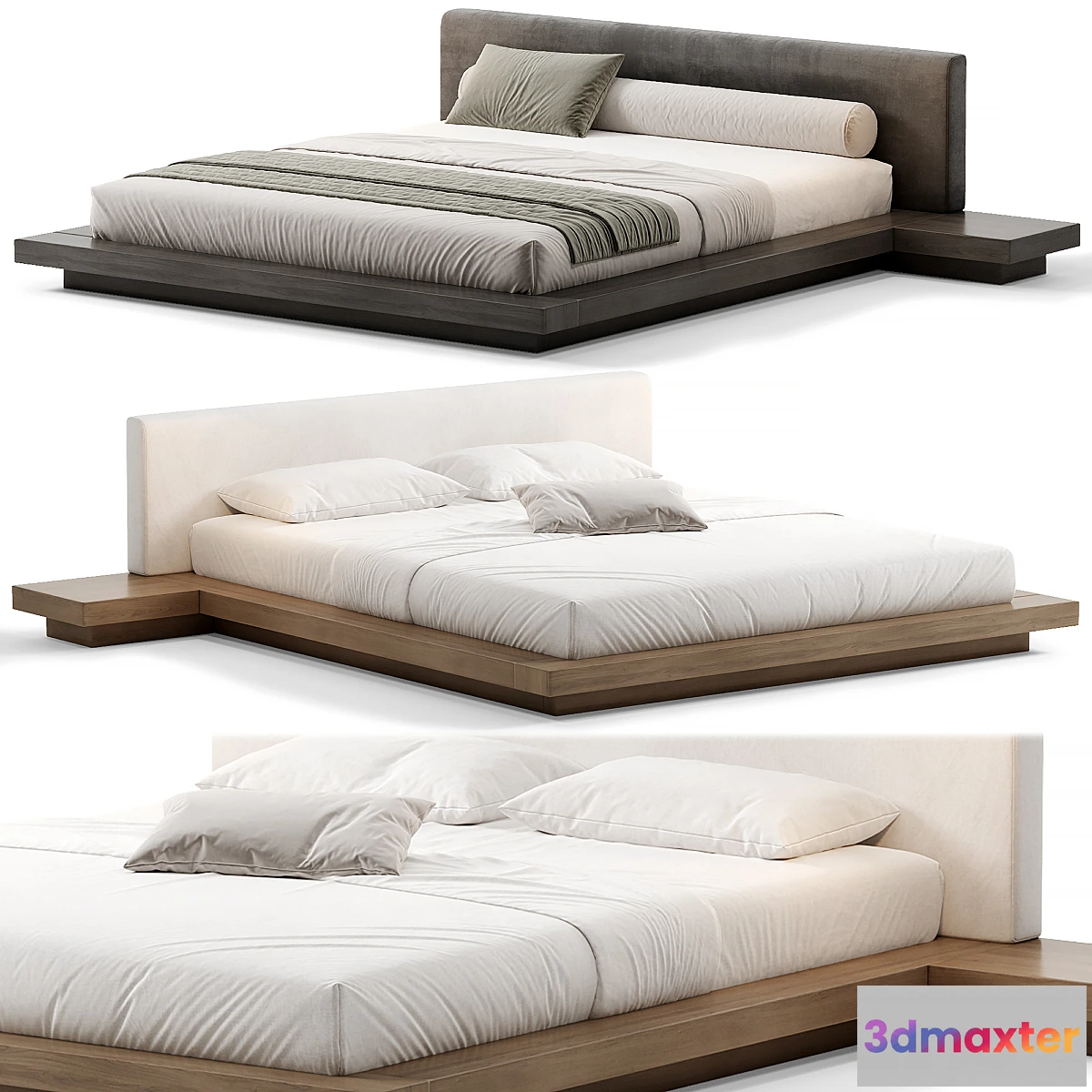 1307066 - Worth Bed By modloft 3D Max