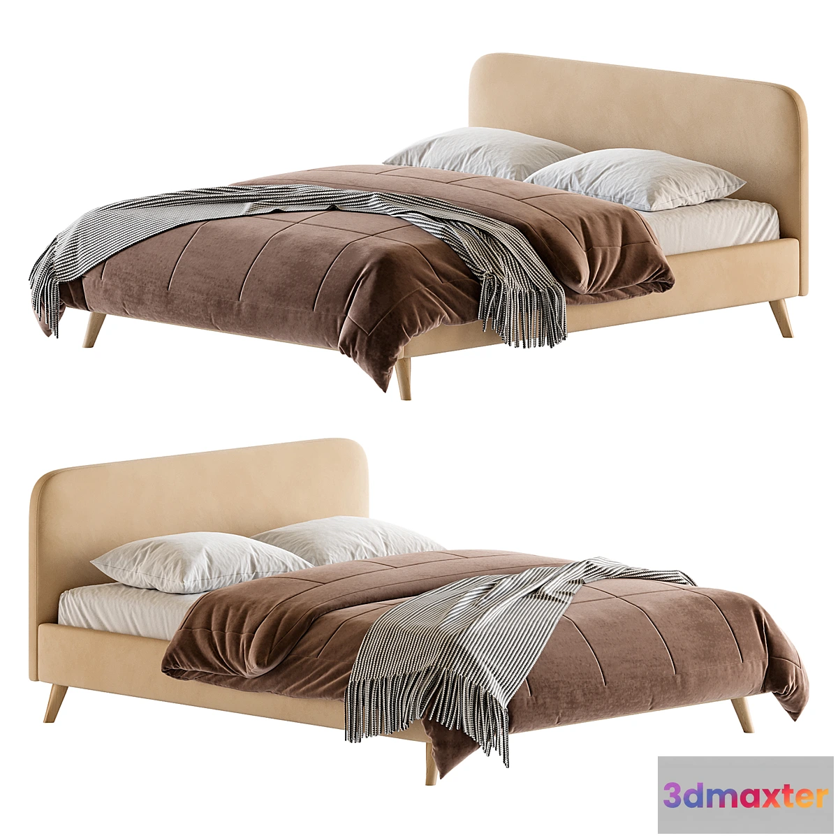 1307552 - Bed Lightsey 160 3D Max