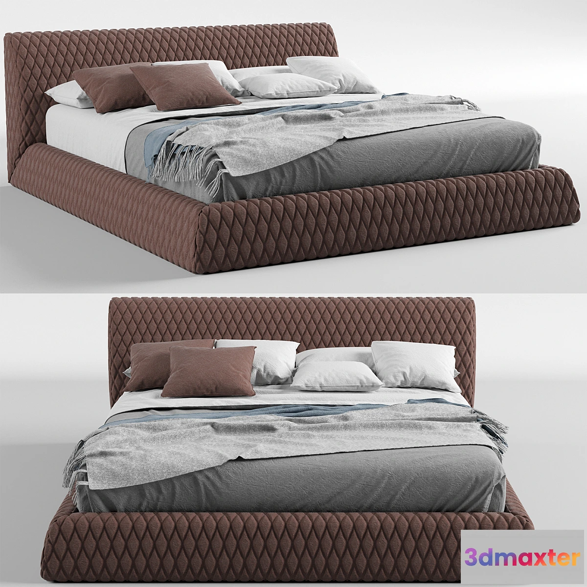 1307756 - Estetica Vision Majorca Bed 3D Max