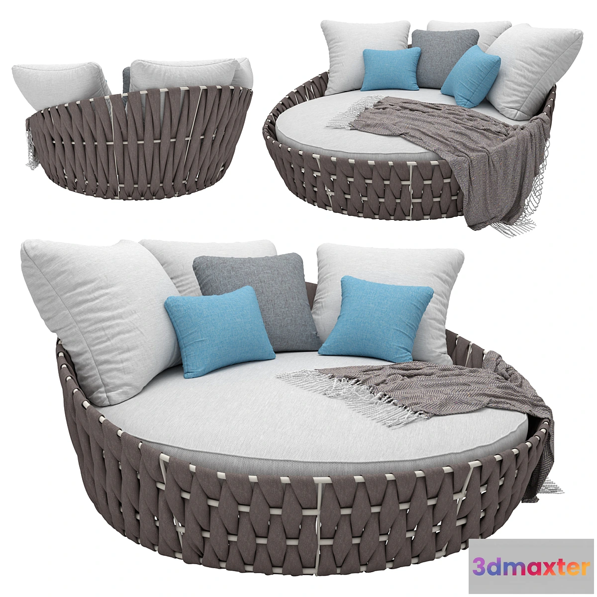 1307811 - Tosca daybed 3D Max