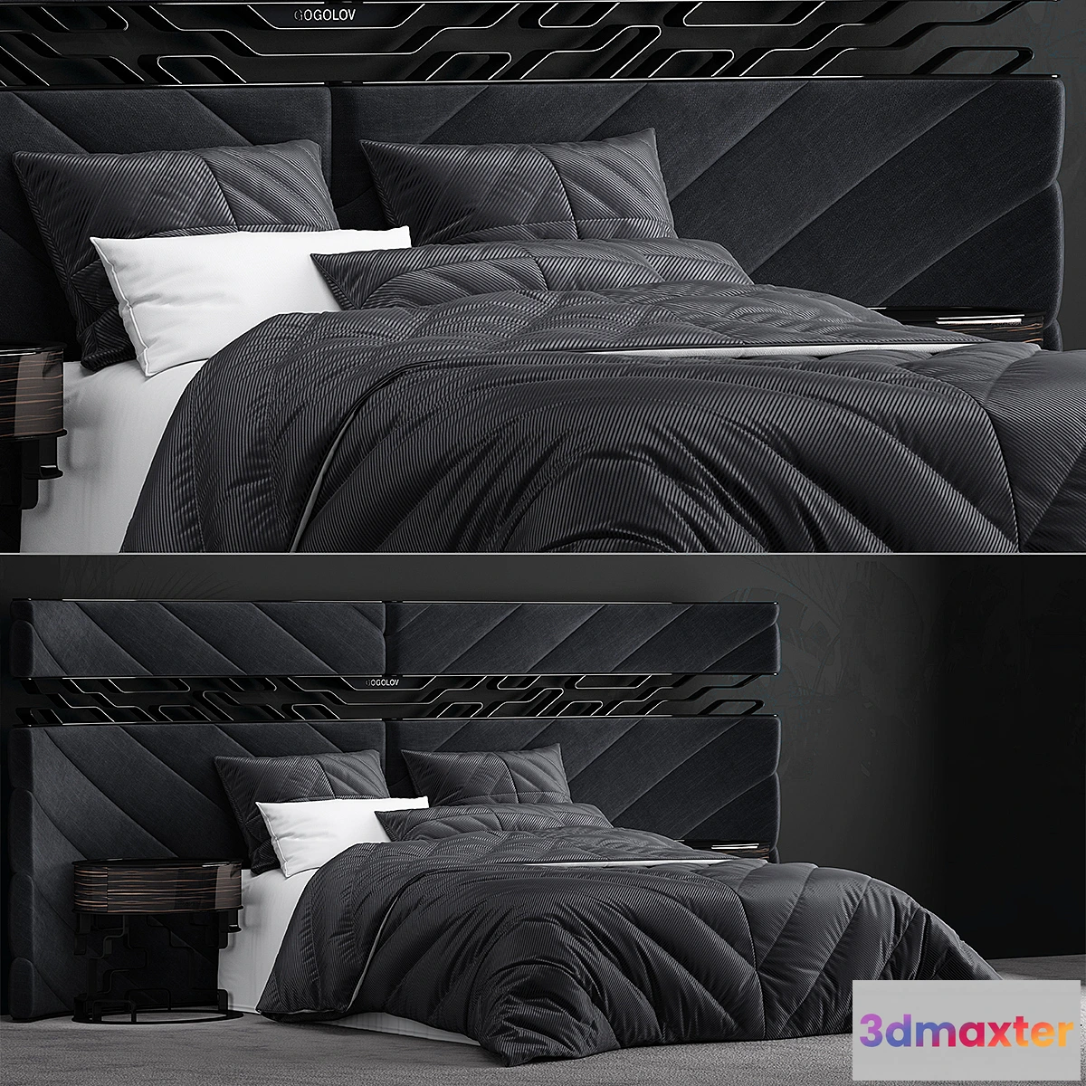 1307989 - My design bed - No.3 3D Max