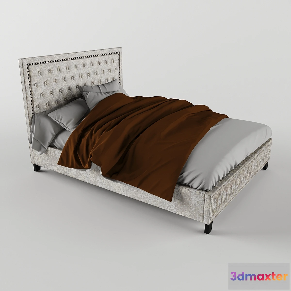 1308886 - Napoli Crushed Velvet 3D Max