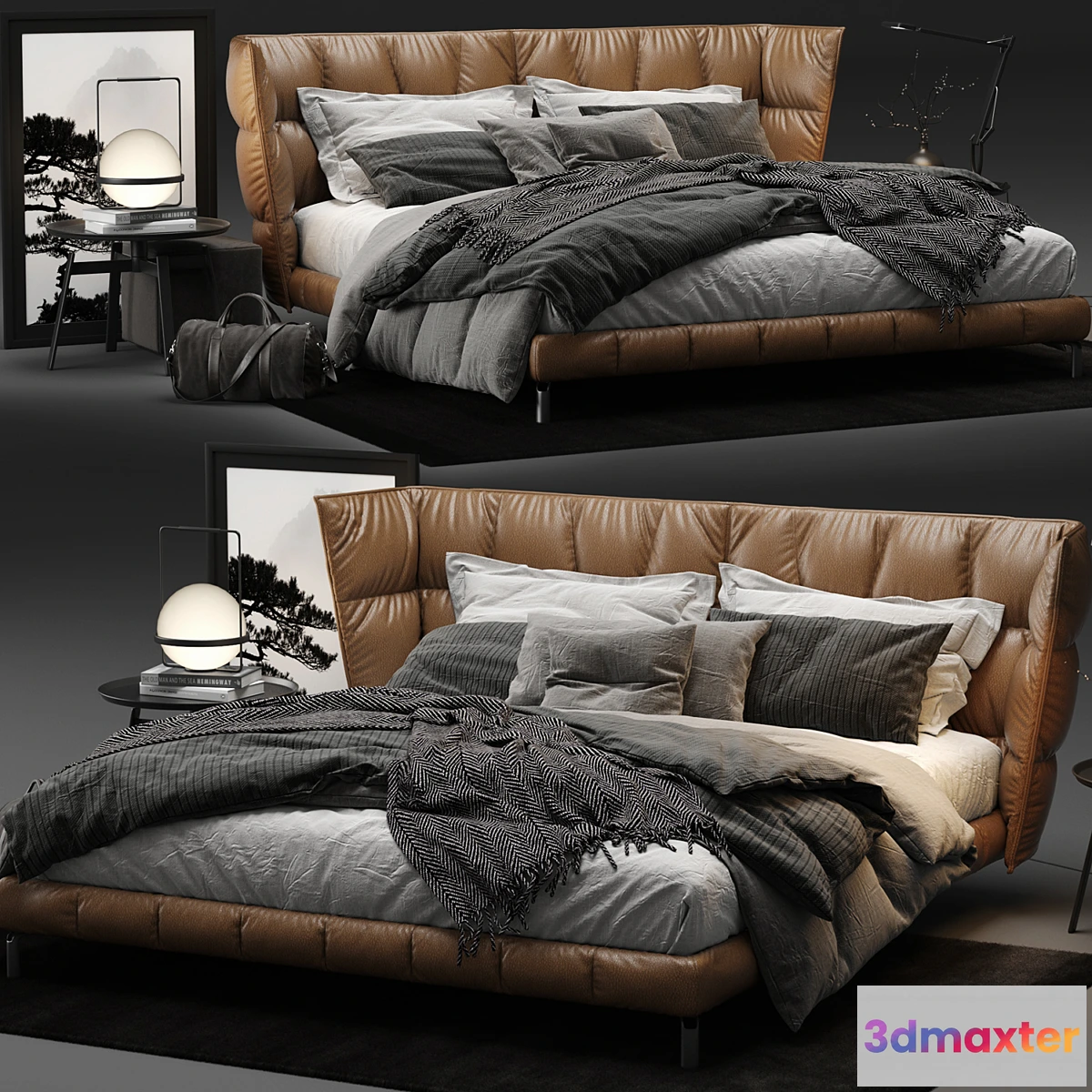 1310644 - Husk Bed 3D Max