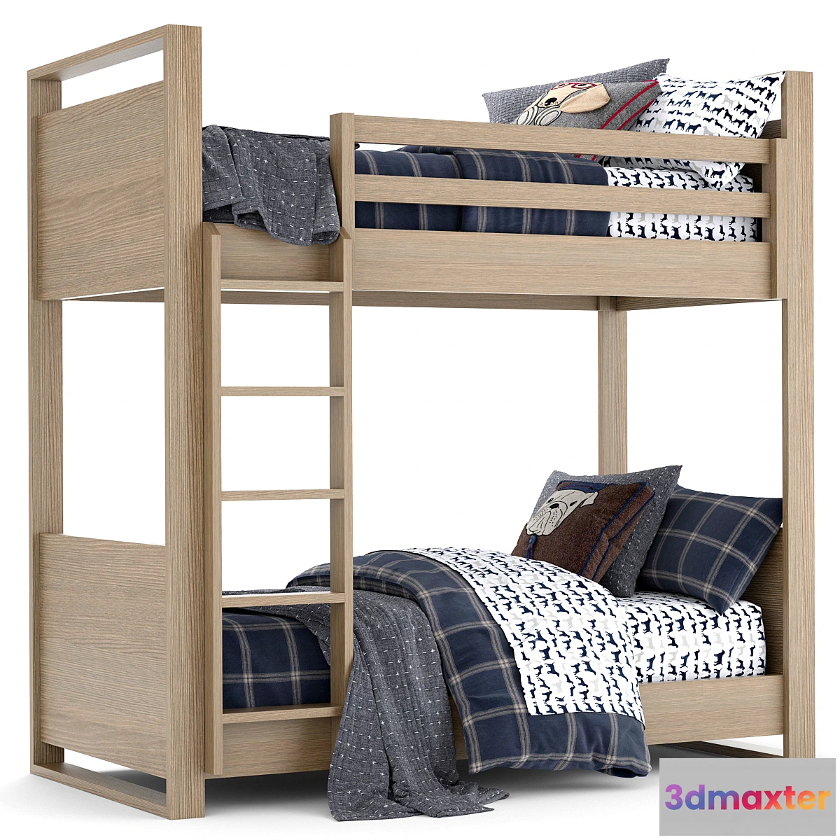 1310848 - RH Baby & Child Wyler bunk bed 3D Max