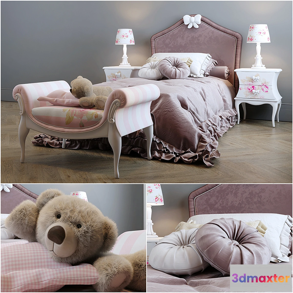 1312569 - Collection “Monnalisa” Nottefatata “Savio Firmino” part 1 3D Max