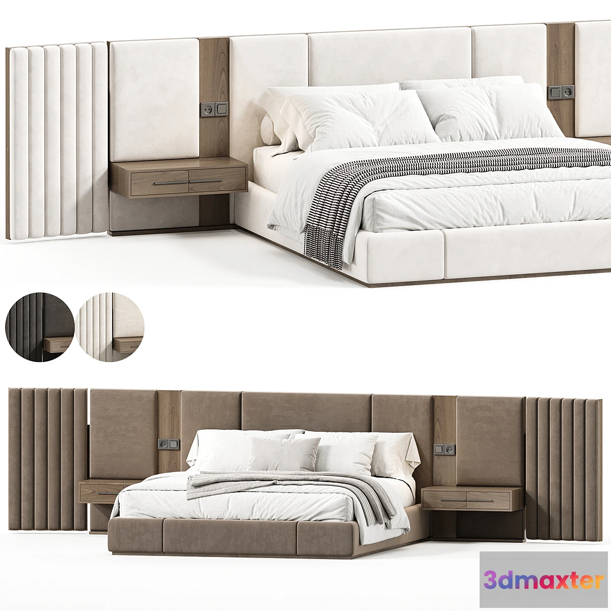 1312707 - Beacon Bed - No.3 3D Max