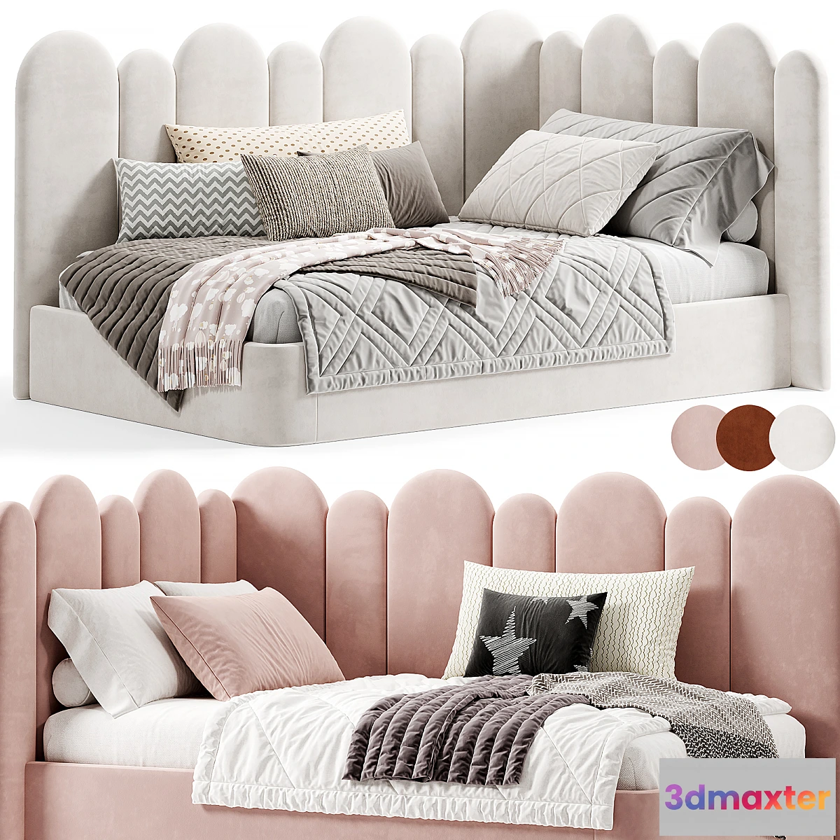 1313020 - PARFE Kids Bed 03 - No.2 3D Max