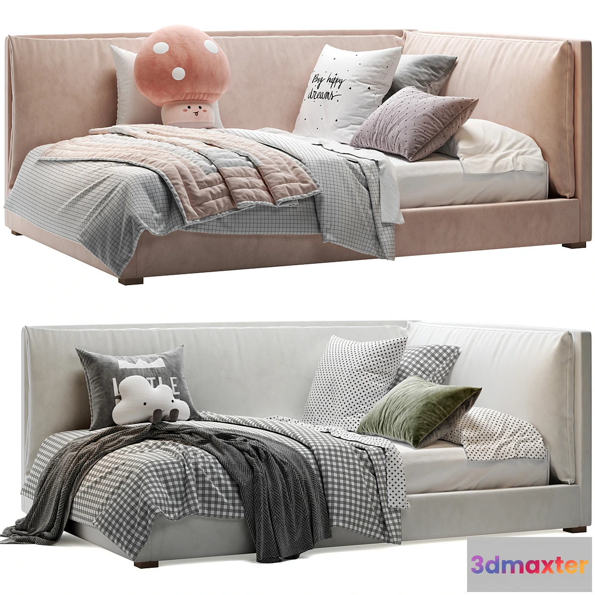 1313198 - Skye Upholstered Lounge Bed - No.2 3D Max