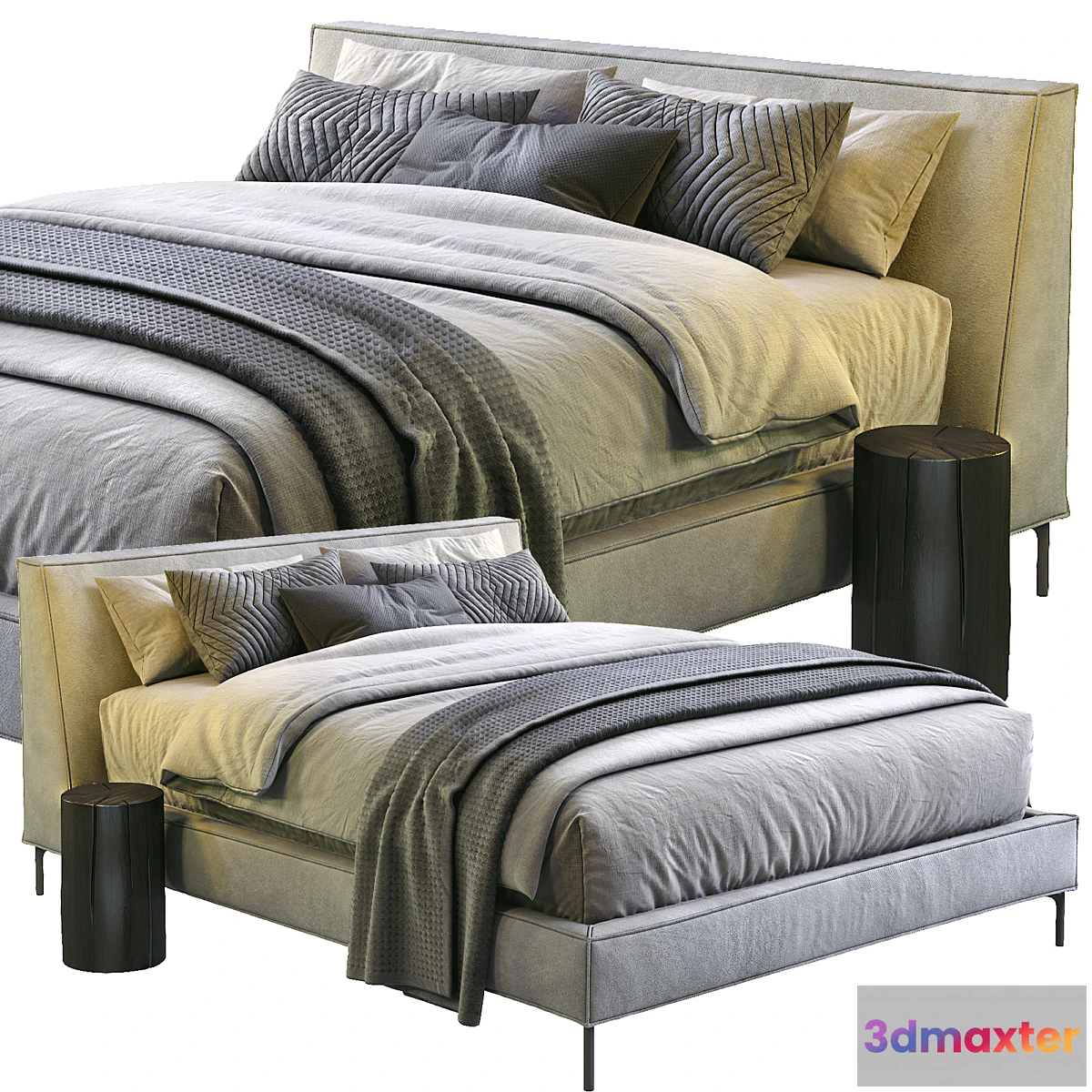 1313394 - Md House Bed CLOVER - No.2 3D Max