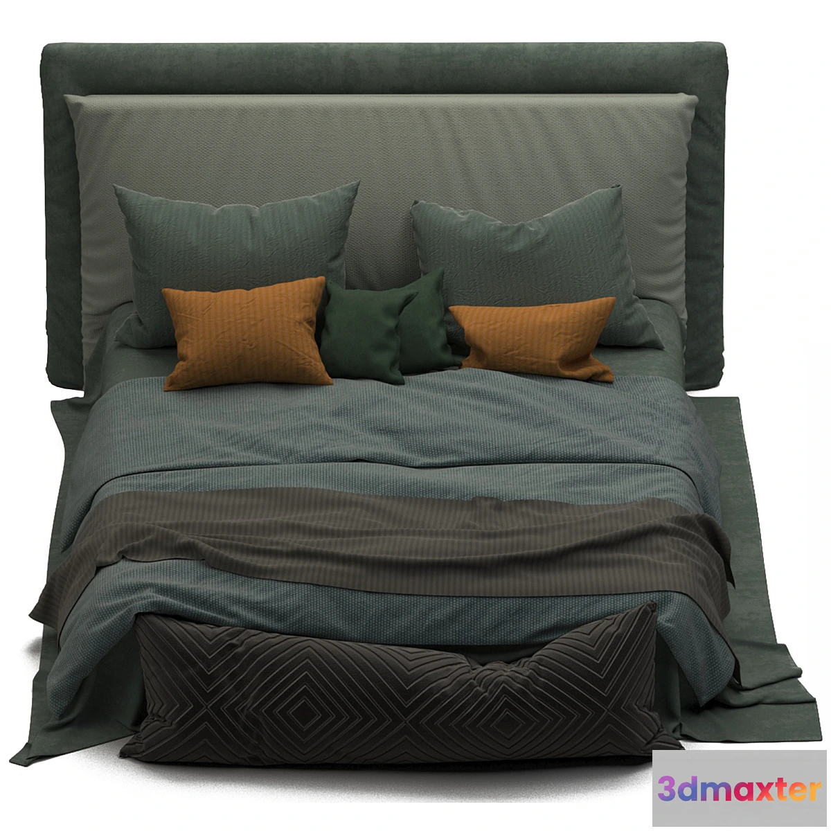 1313994 - Boho style bed - No.2 3D Max