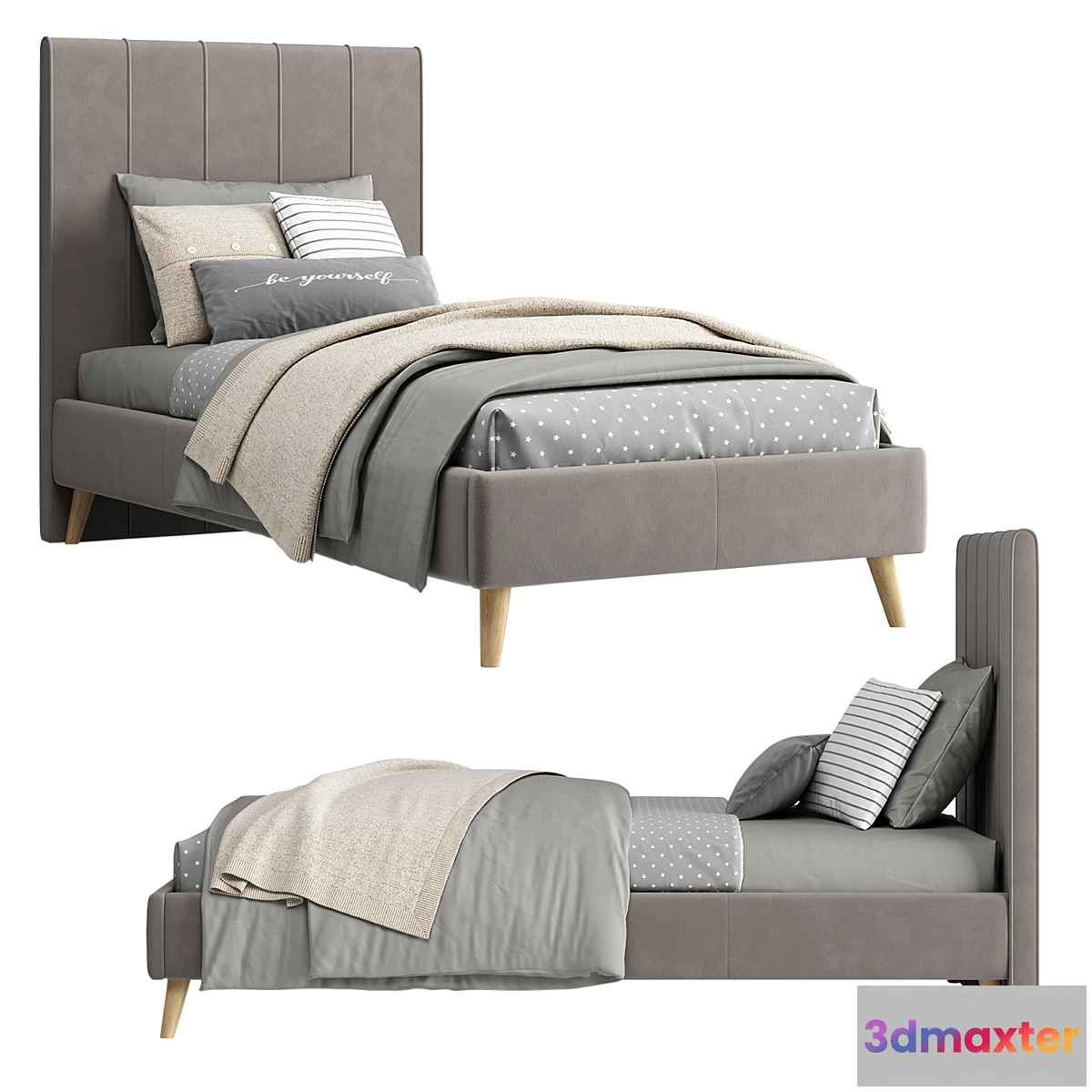1314592 - Bed Sherona-Legs 90 Divan.ru 3D Max