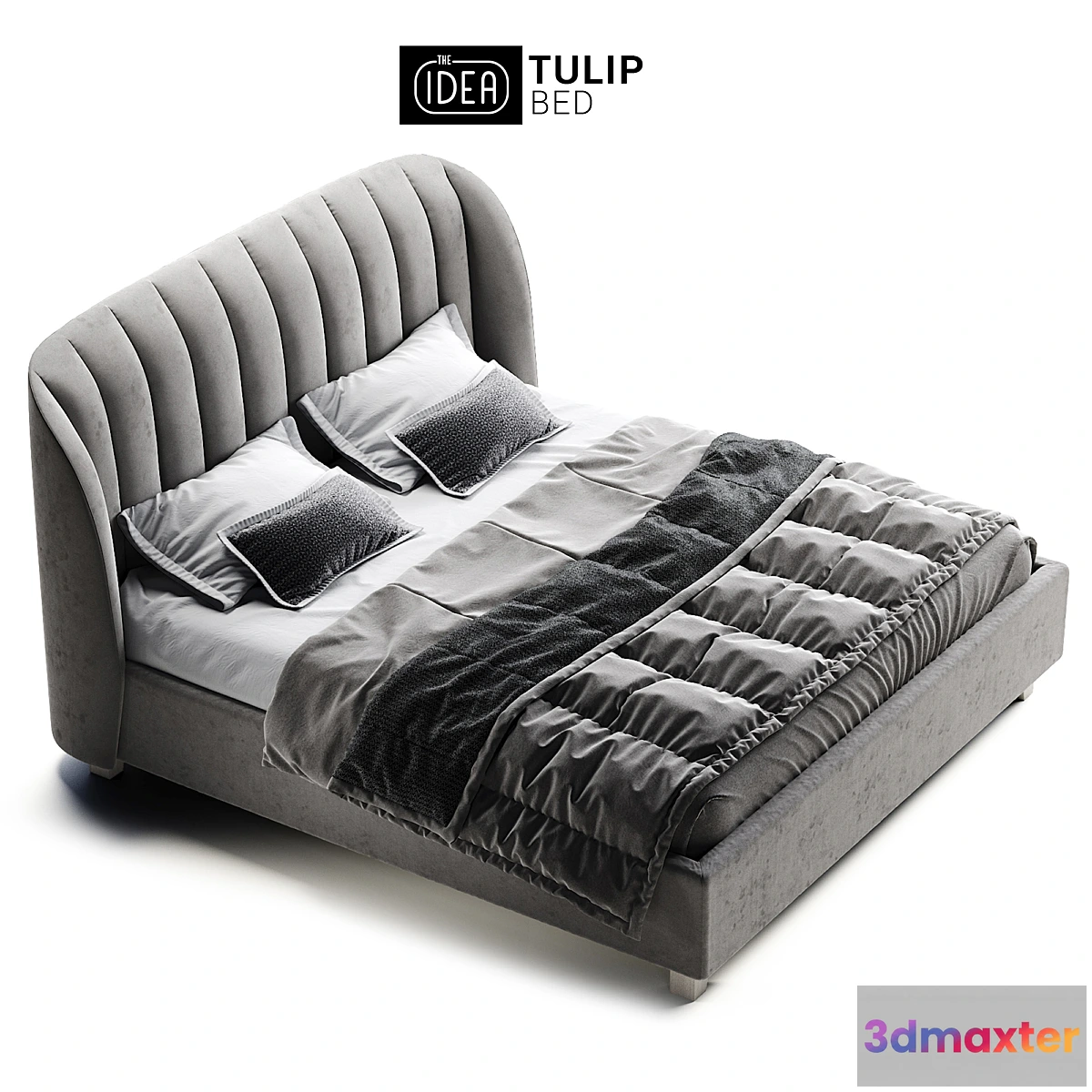 1315974 - The IDEA Bed Tulip 2000 3D Max