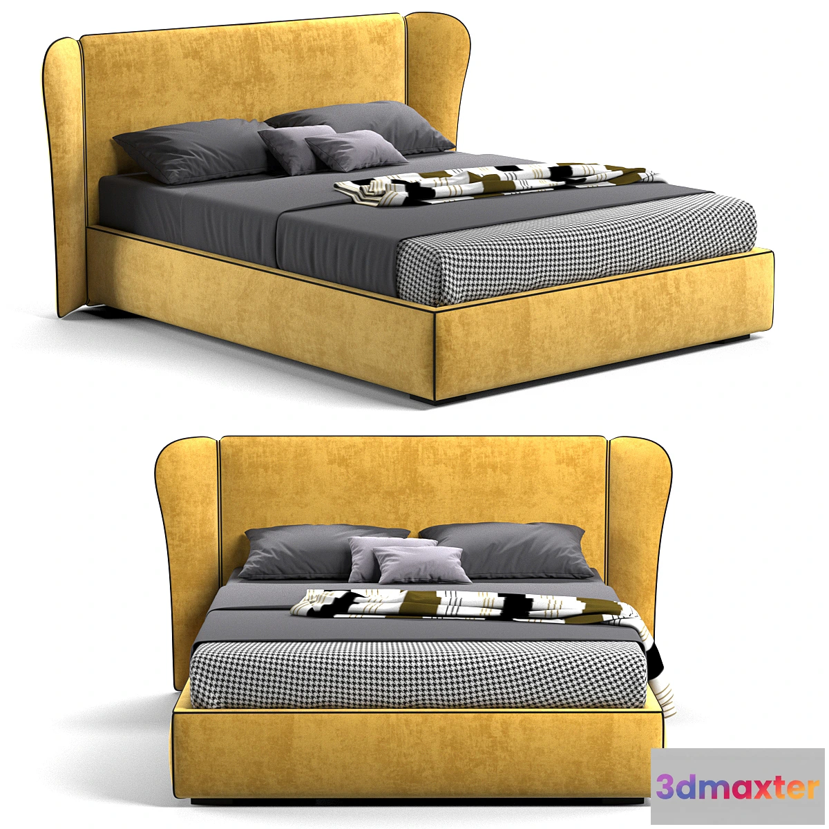 1317227 - Bed felis paris 3D Max