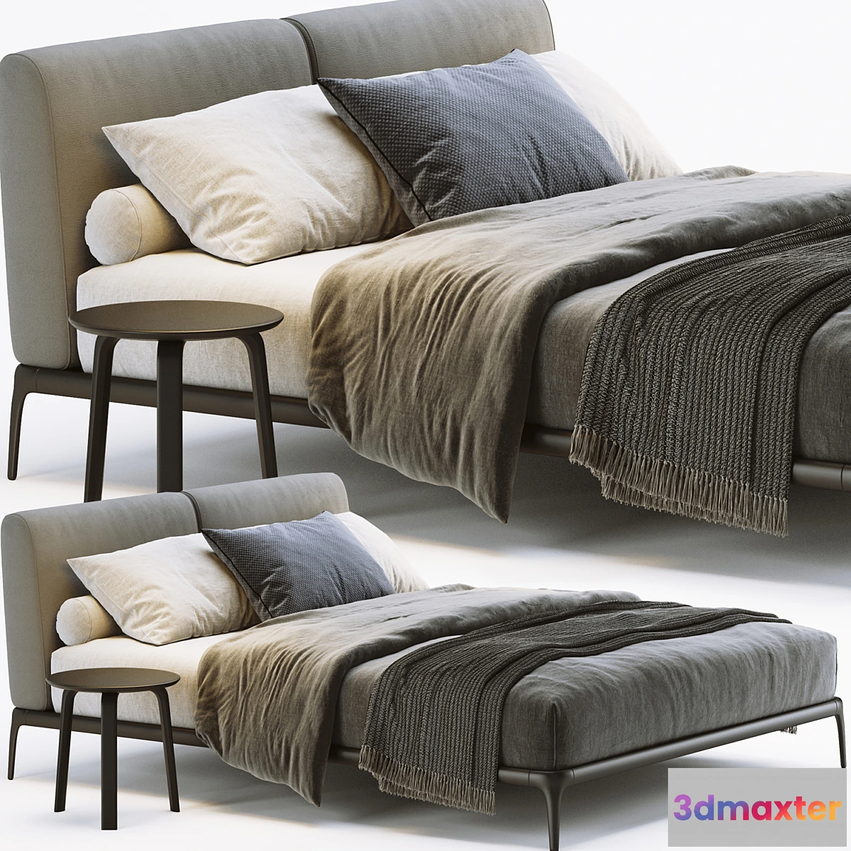 1319152 - Poliform Park Bed 3D Max