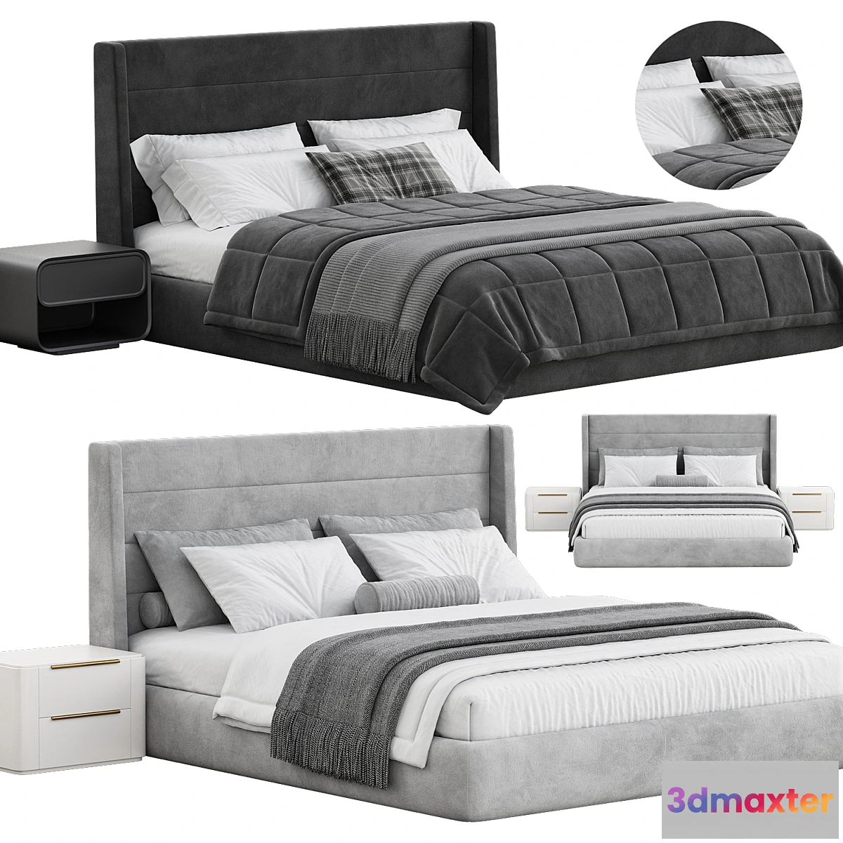 1319811 - Emmit Bed - No.2 3D Max