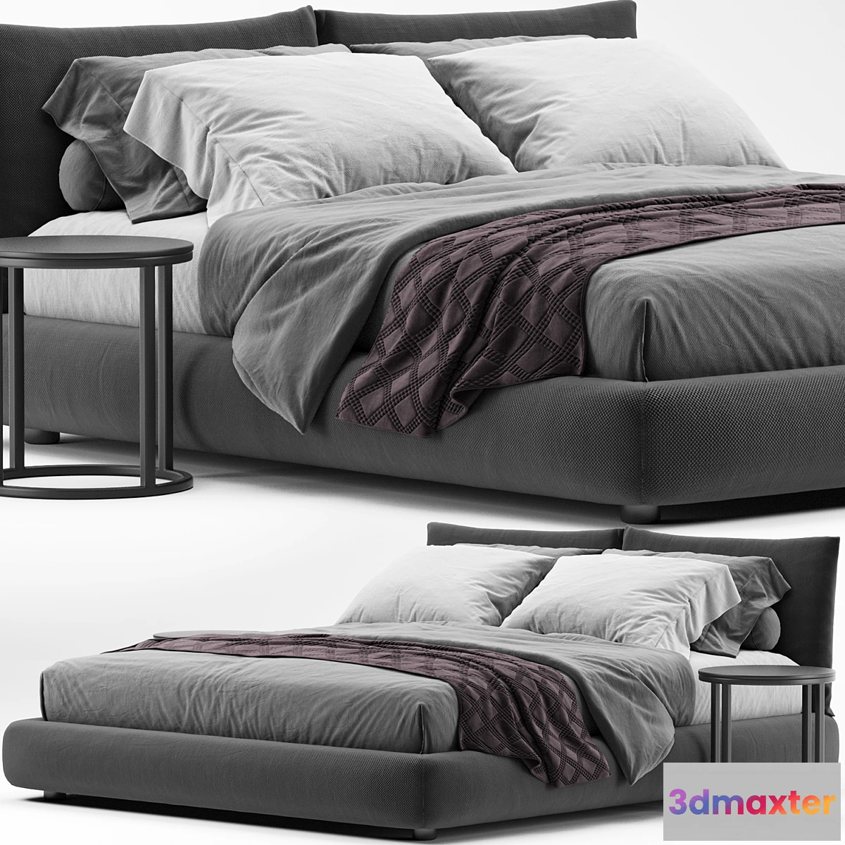 1320240 - Poliform Dream Bed - No.3 3D Max