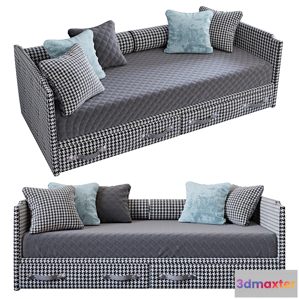 1320315 - Manifesto Valigia houndstooth 02 YOU 3D Max