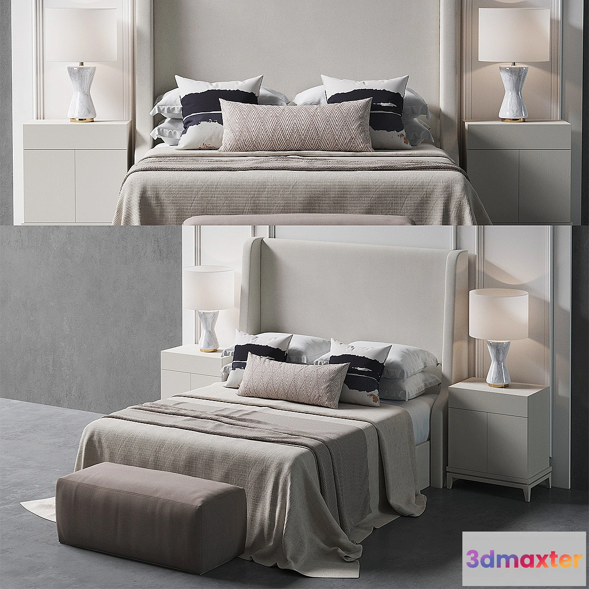 1320342 - Juno bed fbc london 3D Max