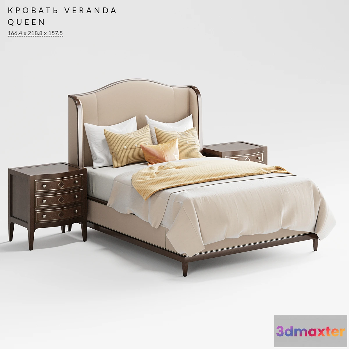 1320358 - bed VERANDA QUEEN 3D Max